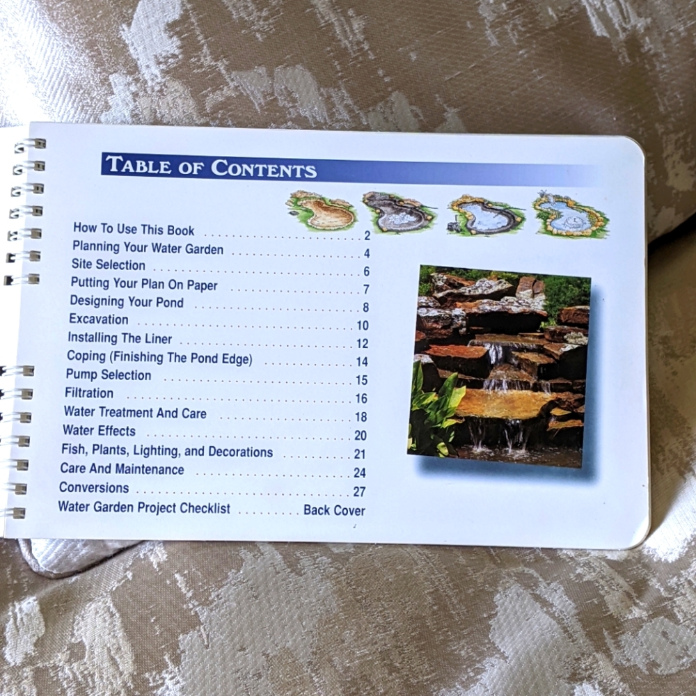 BOOK  "HOW TO BUILD A WATER GARDEN"  BY LITTLE GIANT - Picture 4 of 6